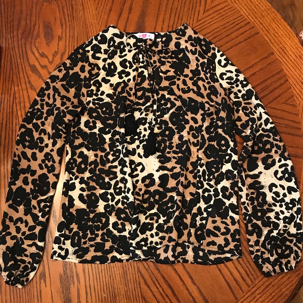 Buddy Love Animal Print Top